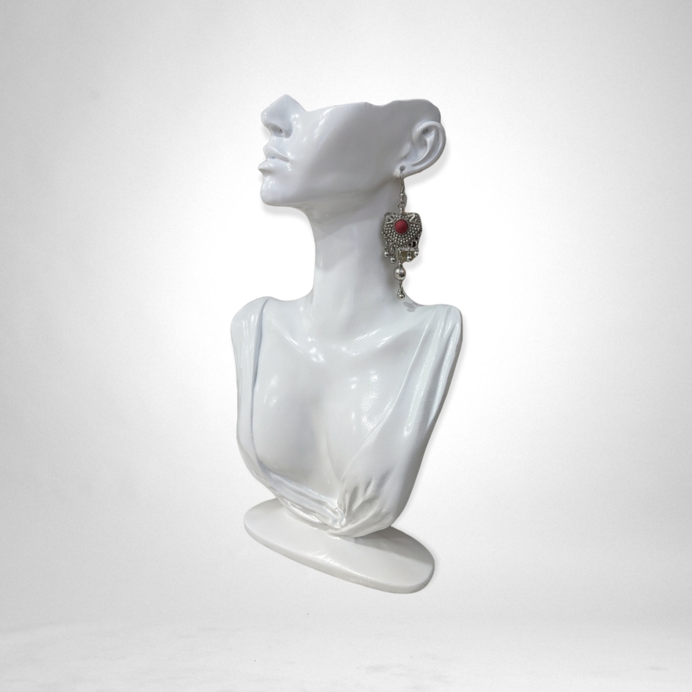 Shiraleah Mae Earrings Red